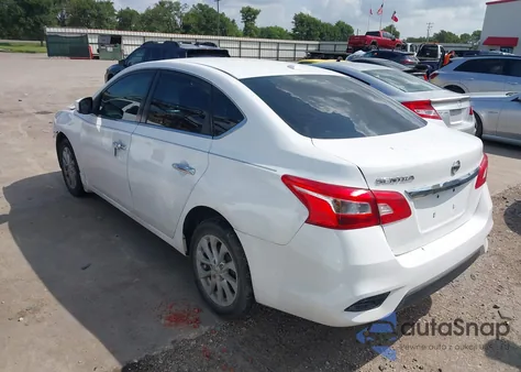 2019 Nissan Sentra Sv z USA, uszkodzony, nr VIN 3N1AB7AP3KY284304